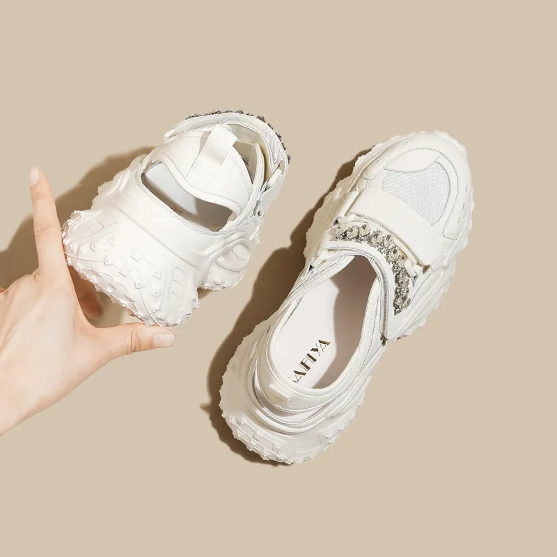 Safiya Low Top Chunky Sneakers Women's-3