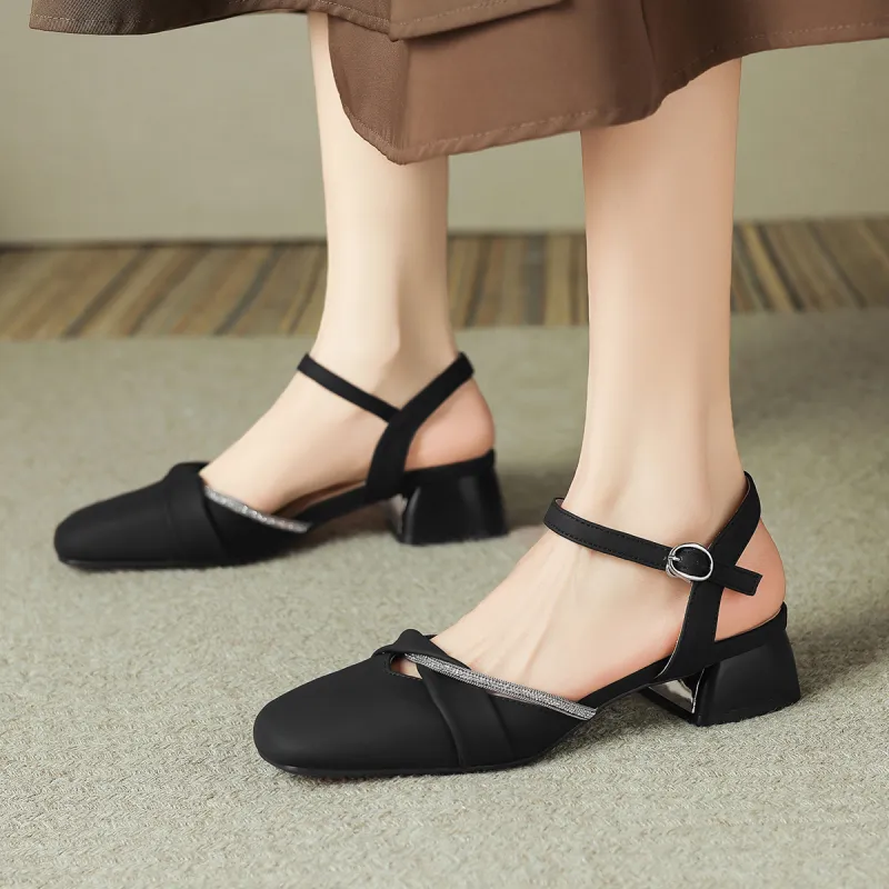 Safiya One Strap Sandals Women's-4
