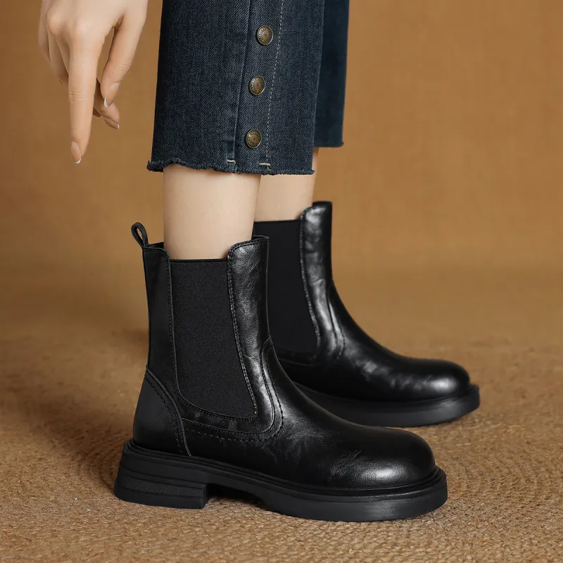 Safiya Short Chelsea Boots Women's-5