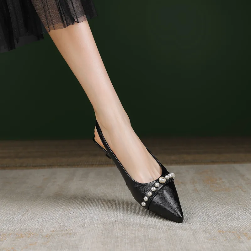 Safiya Slim Heel High Heels Women's-4