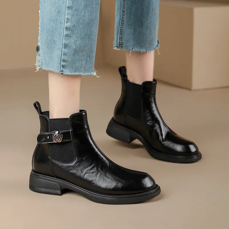 Safiya Short Chelsea Boots Women's-4