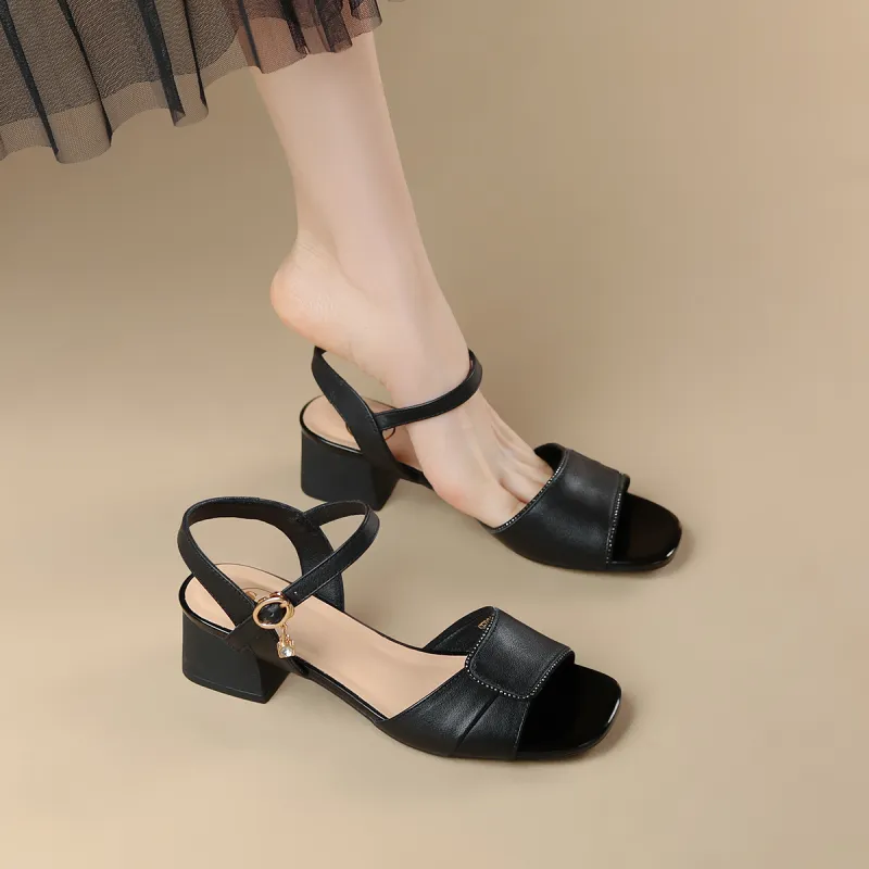 Safiya One Strap Sandals Women's-4