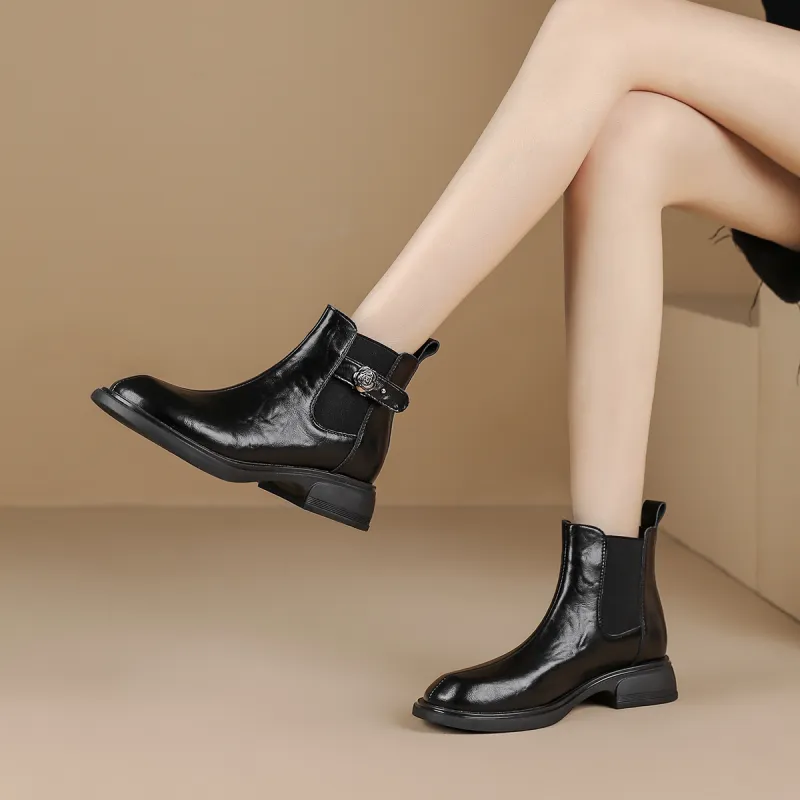 Safiya Short Chelsea Boots Women's-5