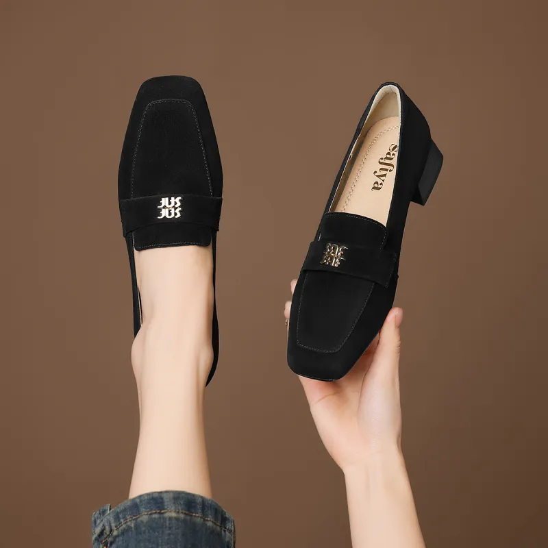 SAFIYA Loafers Women's Black/Brown-5