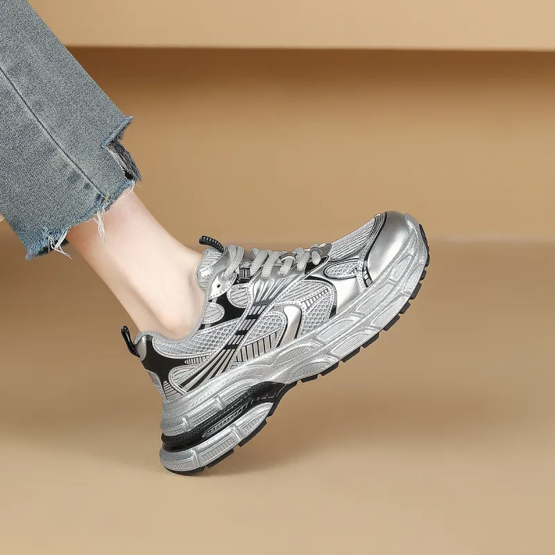 Safiya Low Top Chunky Sneakers Women's-3