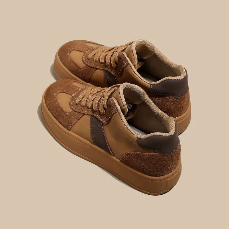 Safiya German Army Trainers High-Top Skateboard Shoes Women's-2