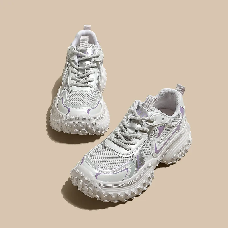 Safiya Low-Top Chunky Sneakers Women's-6