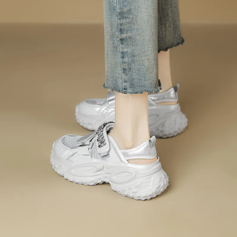 Safiya Low Top Chunky Sneakers Women's-11