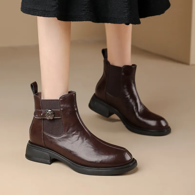 Safiya Short Chelsea Boots Women's-10