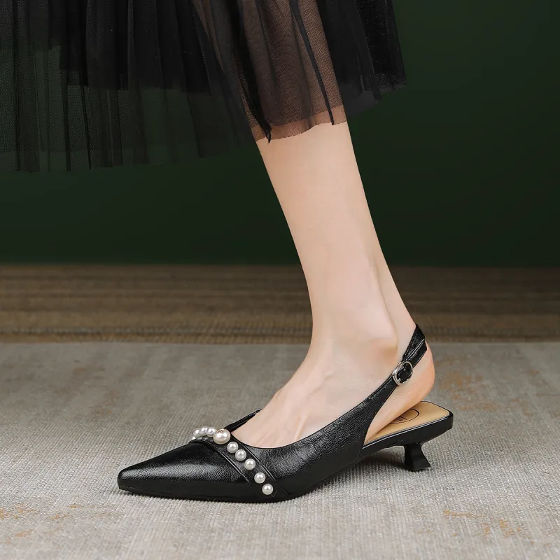 Safiya Slim Heel High Heels Women's-5