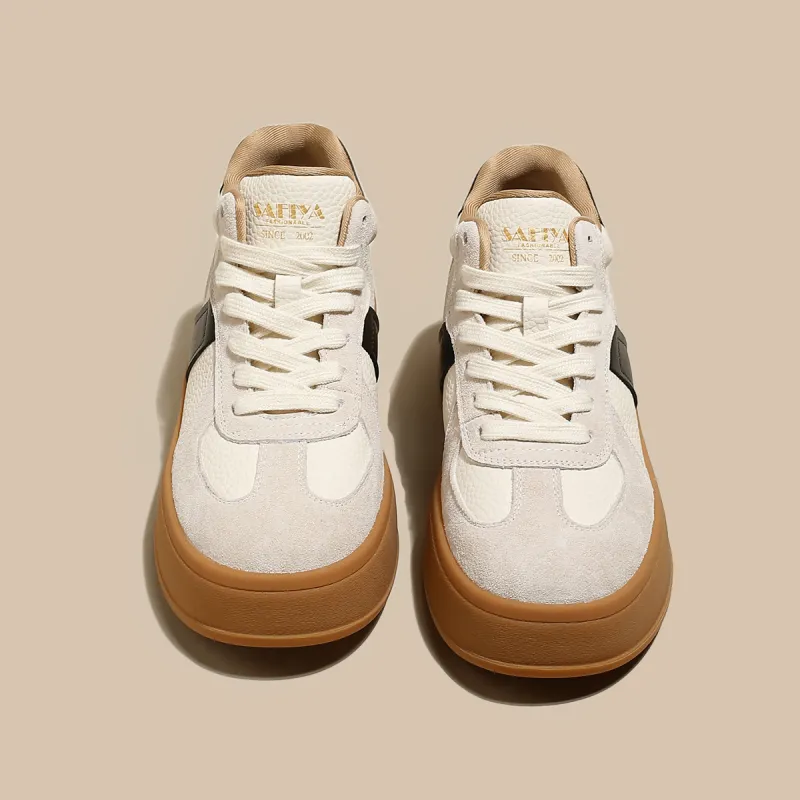 Safiya German Army Trainers High-Top Skateboard Shoes Women's-17