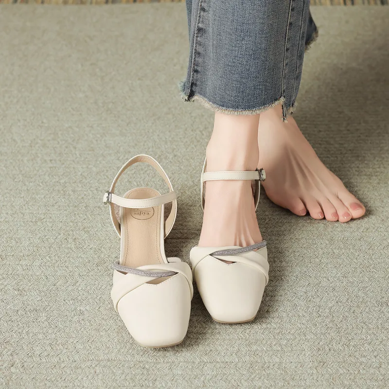 Safiya One Strap Sandals Women's-16