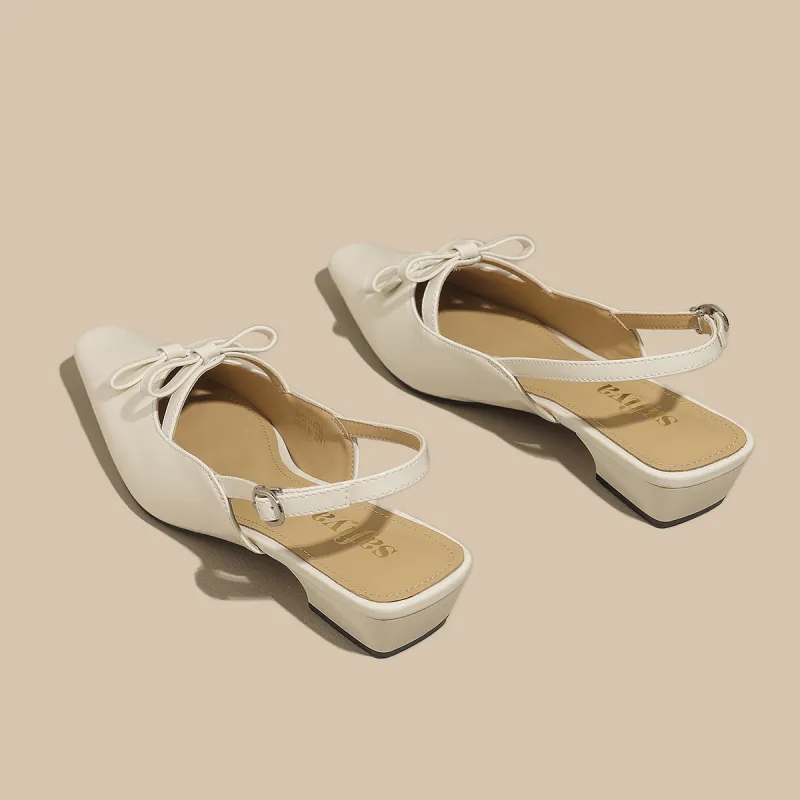 Safiya Chunky Heel One Strap Sandals Women's-7