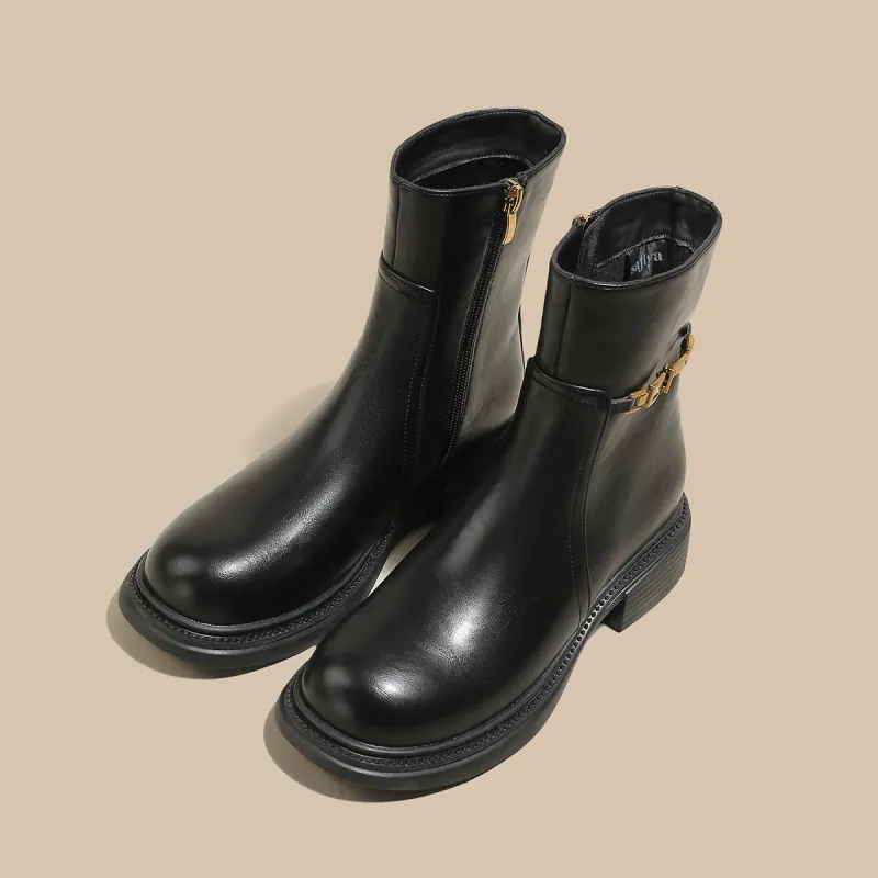 Safiya Ankle Boots Women's Black-2