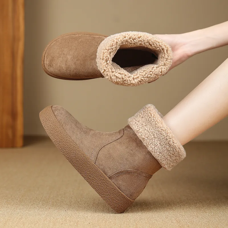 SAFIYA Ankle Boots Women's Caramel/Khaki/Black-13