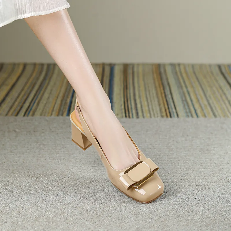 Safiya One Strap Sandals 6cm Women's-8
