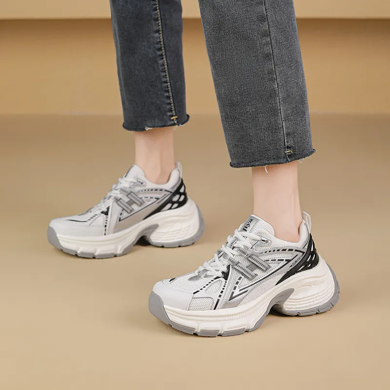 Safiya Low Top Chunky Sneakers 6.8cm Women's-7