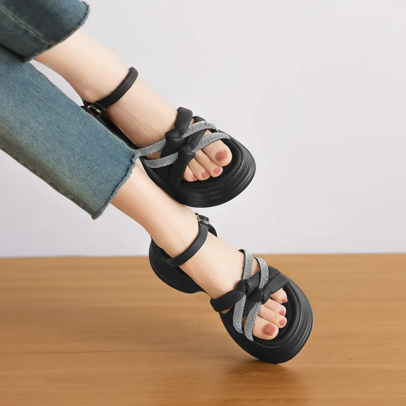 Safiya One Strap Sandals Women's-4