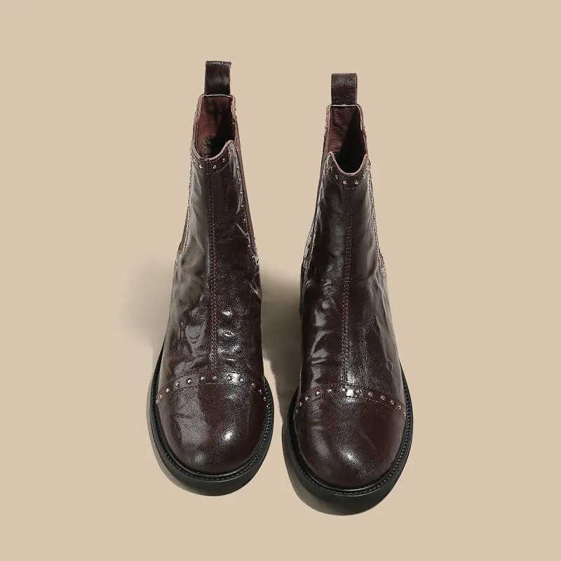 Safiya Short Chelsea Boots Women's-6