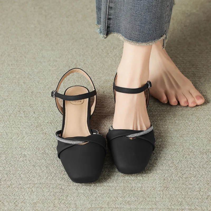 Safiya One Strap Sandals Women's-5