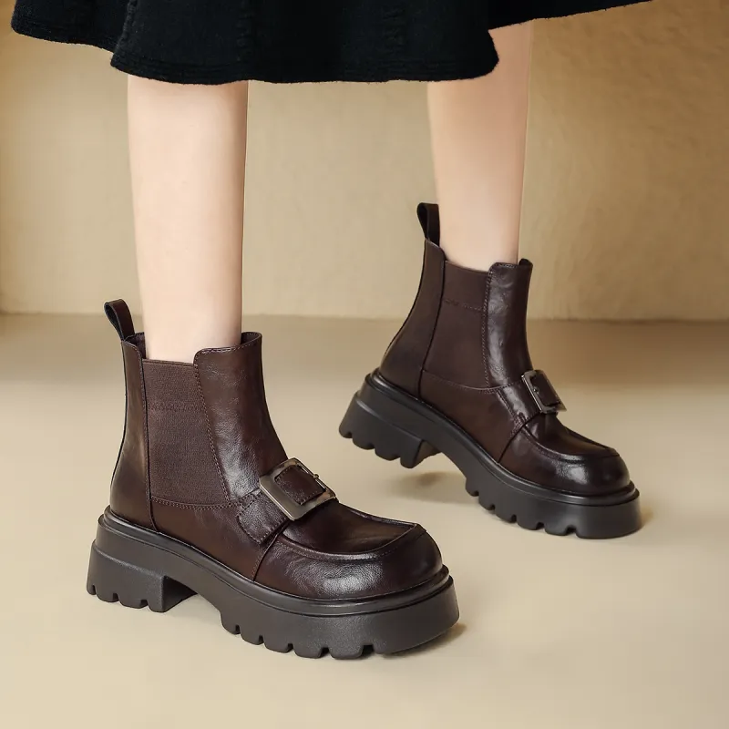 Safiya Short Chelsea Boots Women's-11