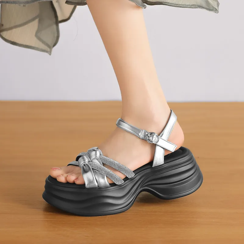 Safiya One Strap Sandals Women's-15