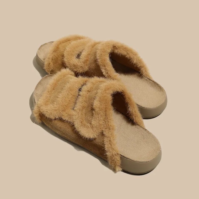 SAFIYA Slide Slippers Women's Apricot/Yellow-7