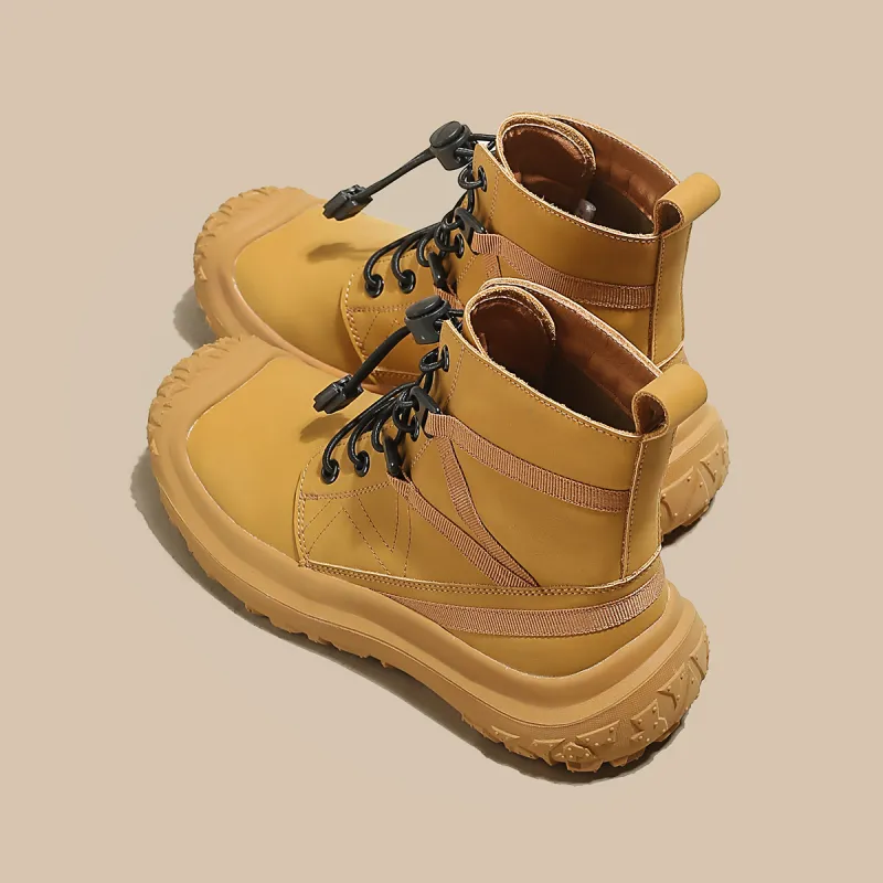 Safiya Short Outdoor Boots Women's Yellow-2