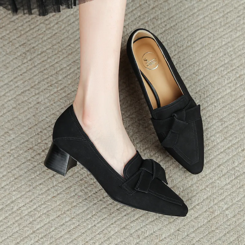 Safiya Chunky Heel High Heels Women's-4