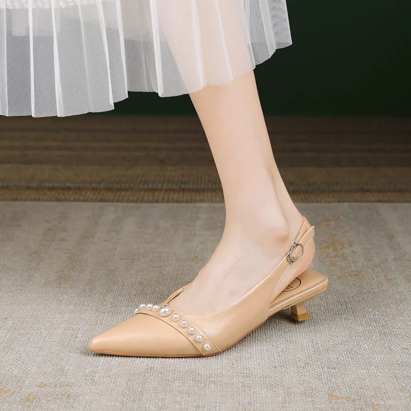 Safiya Slim Heel High Heels Women's-16