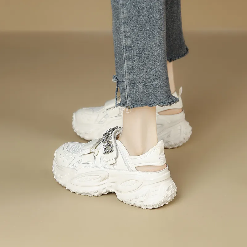 Safiya Low Top Chunky Sneakers Women's-5