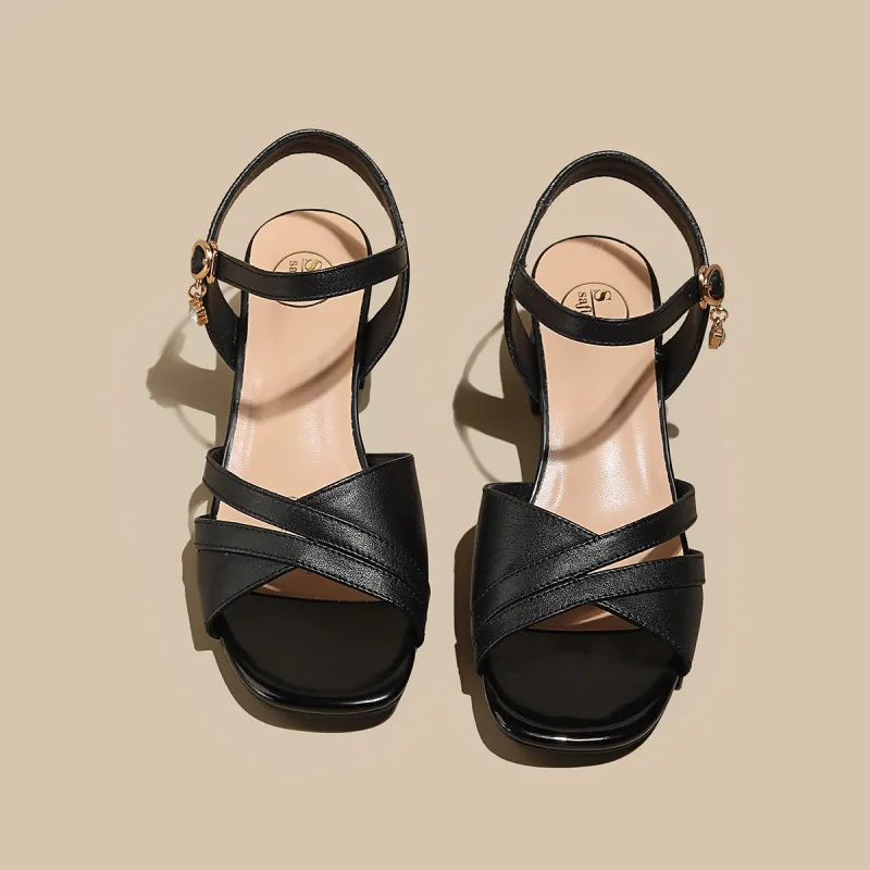 Safiya One Strap Sandals Women's-1