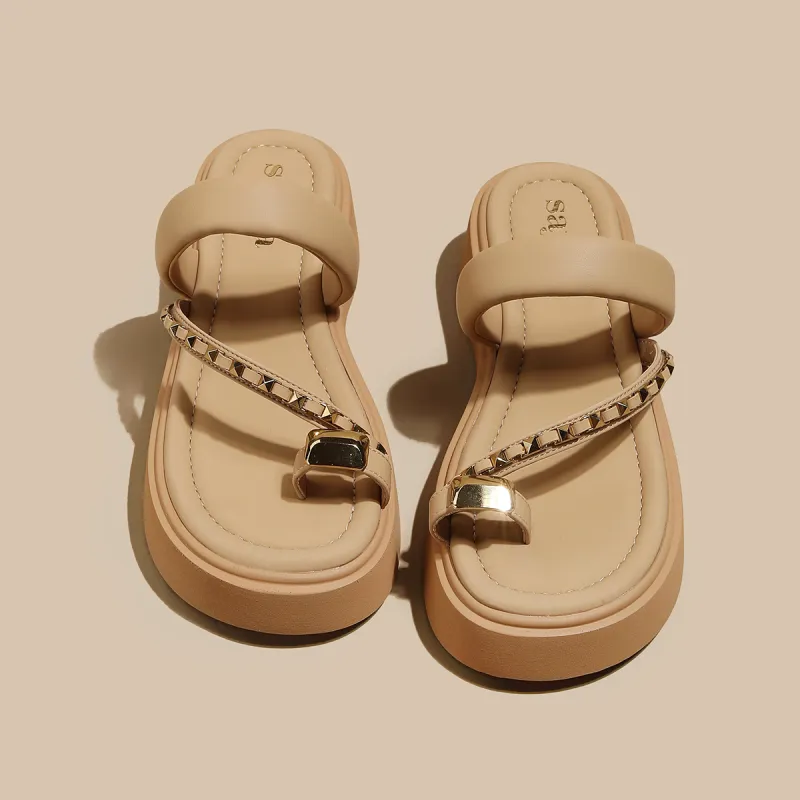 SAFIYA Slide Slippers Women's Black, Yellow, Apricot-14