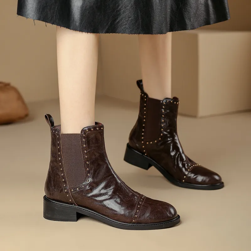Safiya Short Chelsea Boots Women's-9