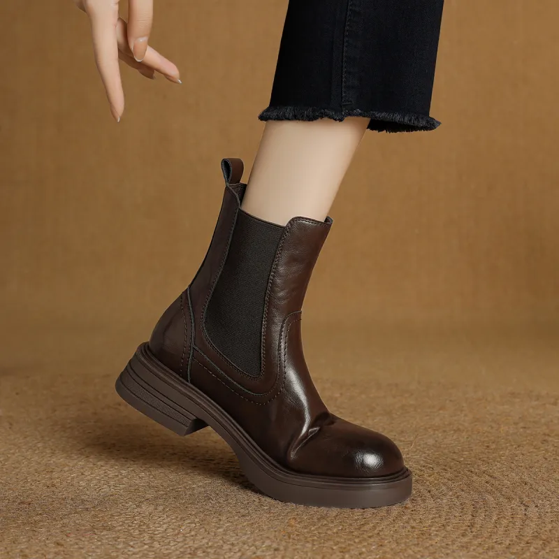 Safiya Short Chelsea Boots Women's-10