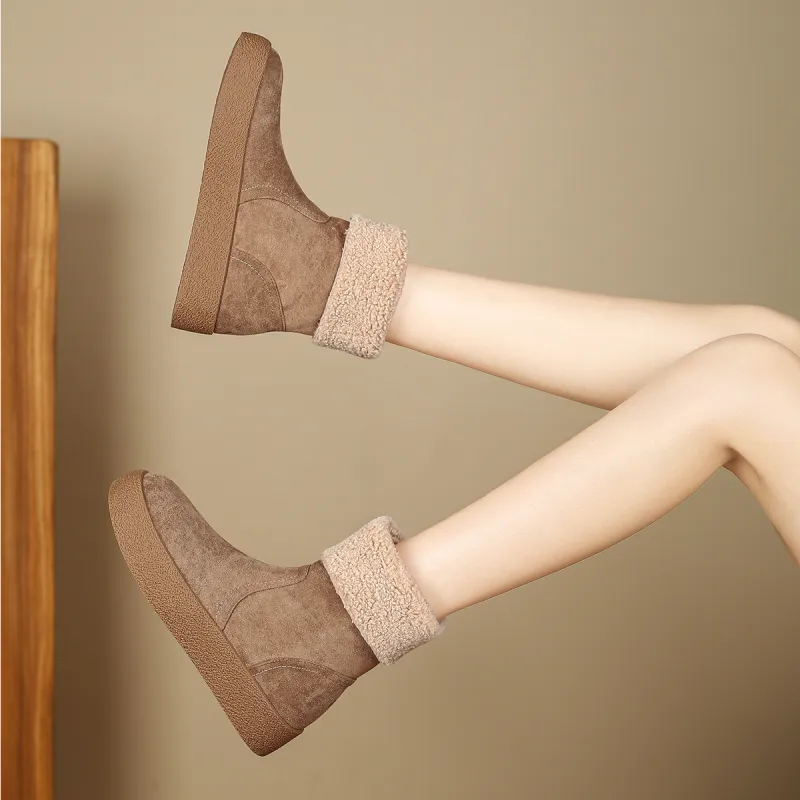 SAFIYA Ankle Boots Women's Caramel/Khaki/Black-12