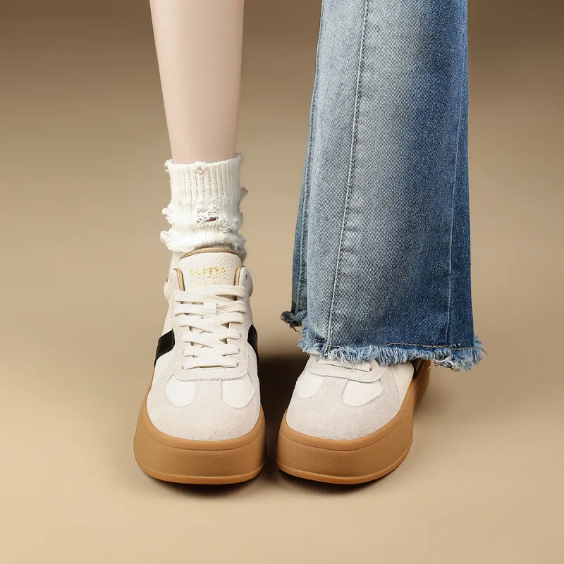 Safiya German Army Trainers High-Top Skateboard Shoes Women's-18