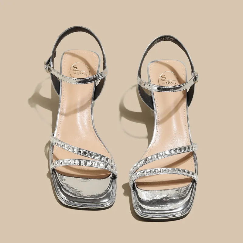 Safiya One Strap Sandals Women's-7