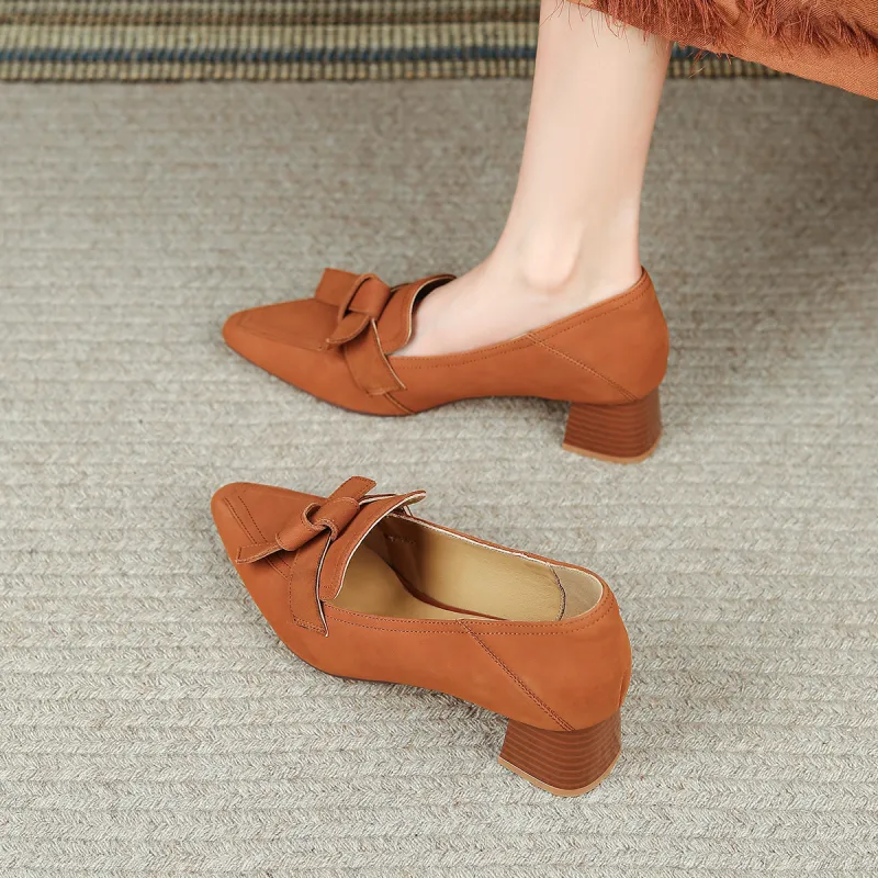 Safiya Chunky Heel High Heels Women's-9