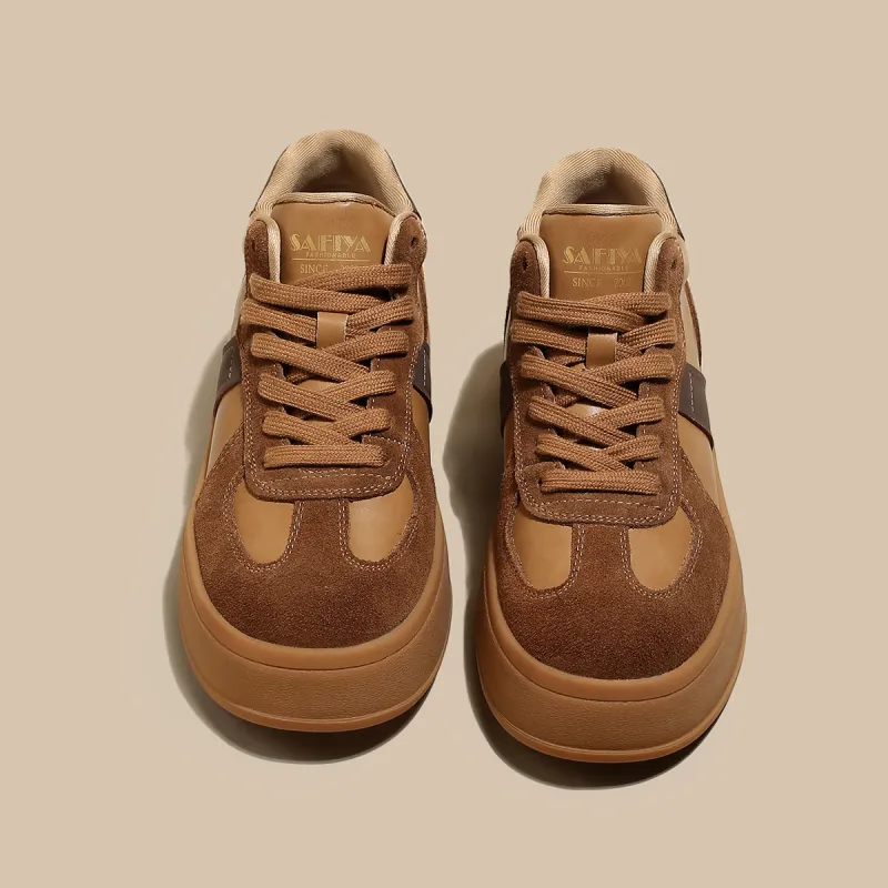 Safiya German Army Trainers High-Top Skateboard Shoes Women's-1