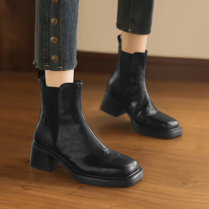 Safiya Short Chelsea Boots Women's-4