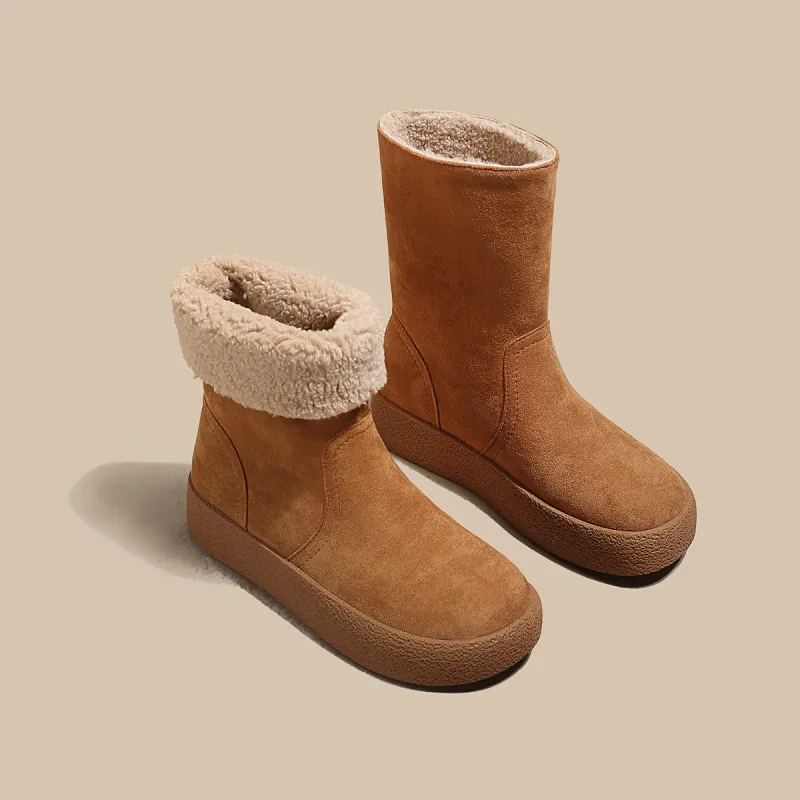 SAFIYA Ankle Boots Women's Caramel/Khaki/Black-2