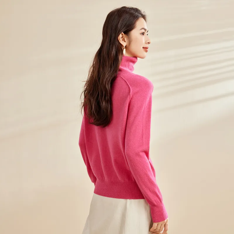 CARBAMMI Sweater Women's Bright Pink-3