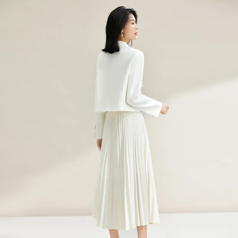 CARBAMMI Skirt Set Women's White-7
