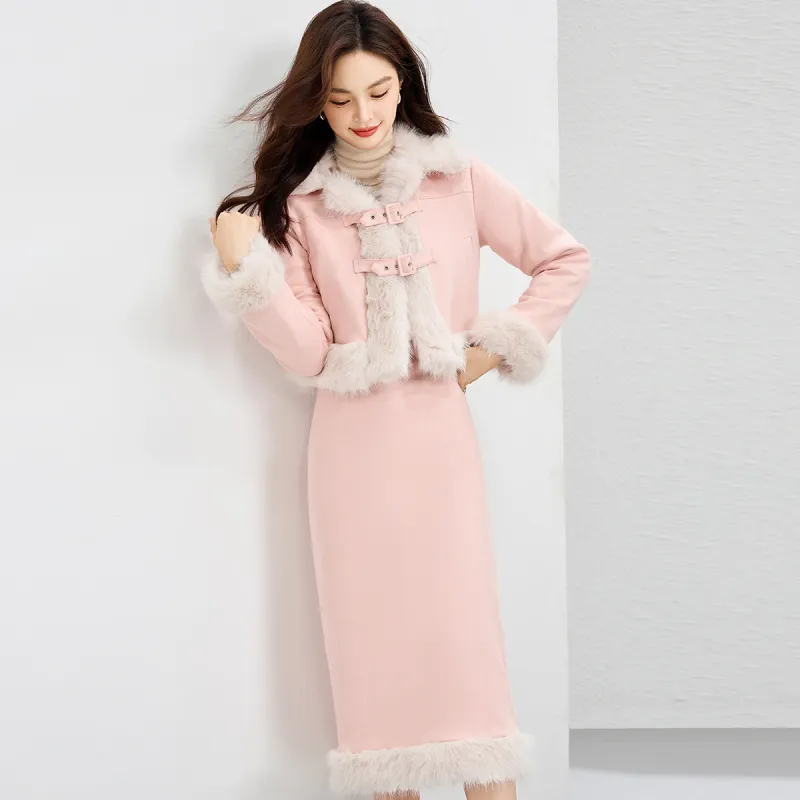 CARBAMMI Skirt Set Women's Pink-7