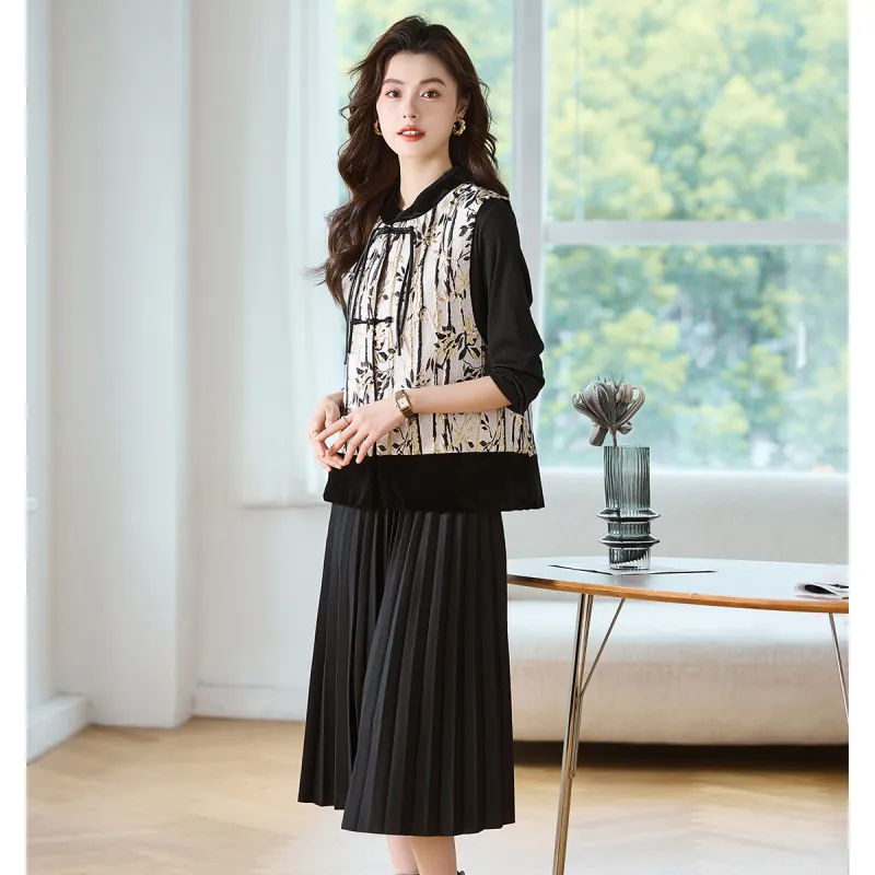 CARBAMMI Two Piece Skirt Sets Women's-2