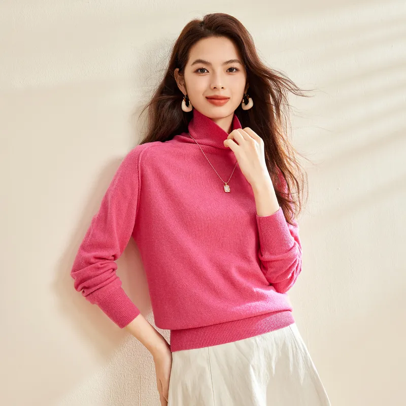 CARBAMMI Sweater Women's Bright Pink-1