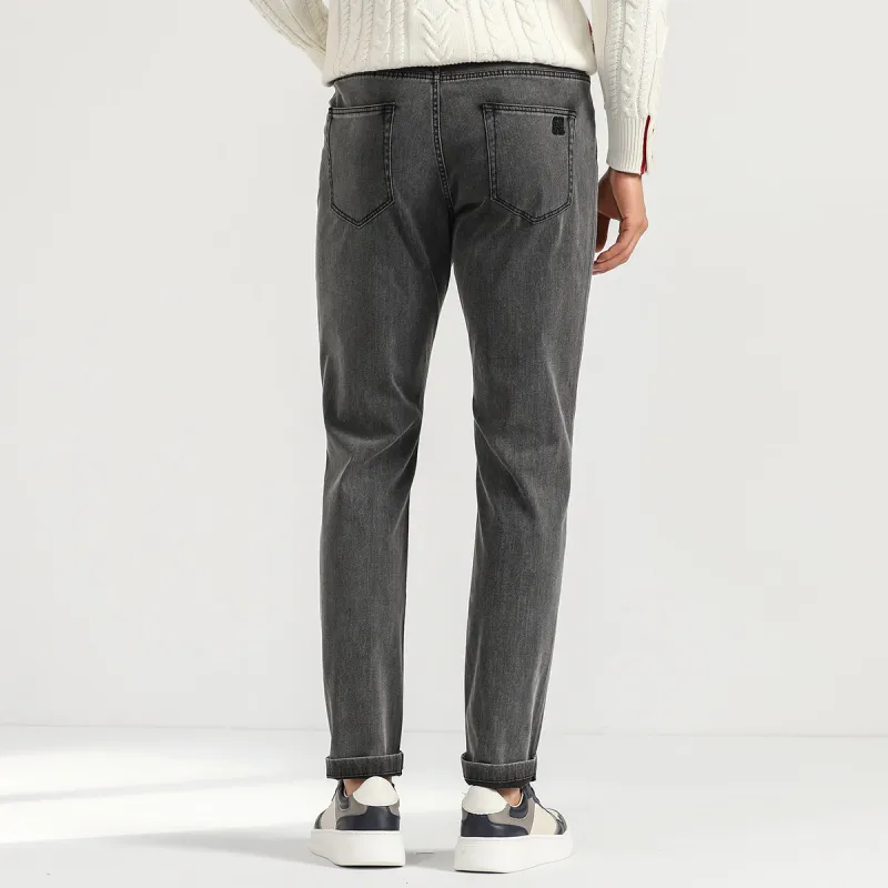 HARSIINCN Jeans Men's Smoke Gray-6