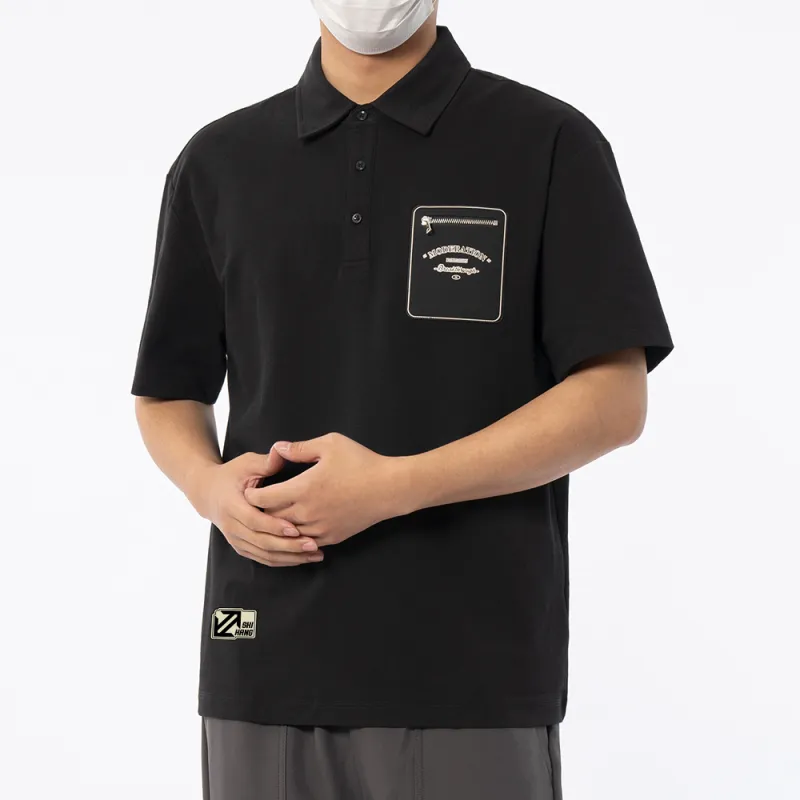 HARSIINCN Polo Shirt Men's H25SMPY230 Black-5