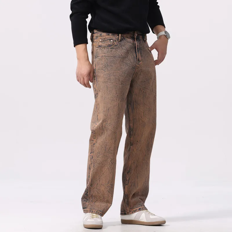 HARSIINCN Jeans Men's H25AMNK258 Vintage Blue-4